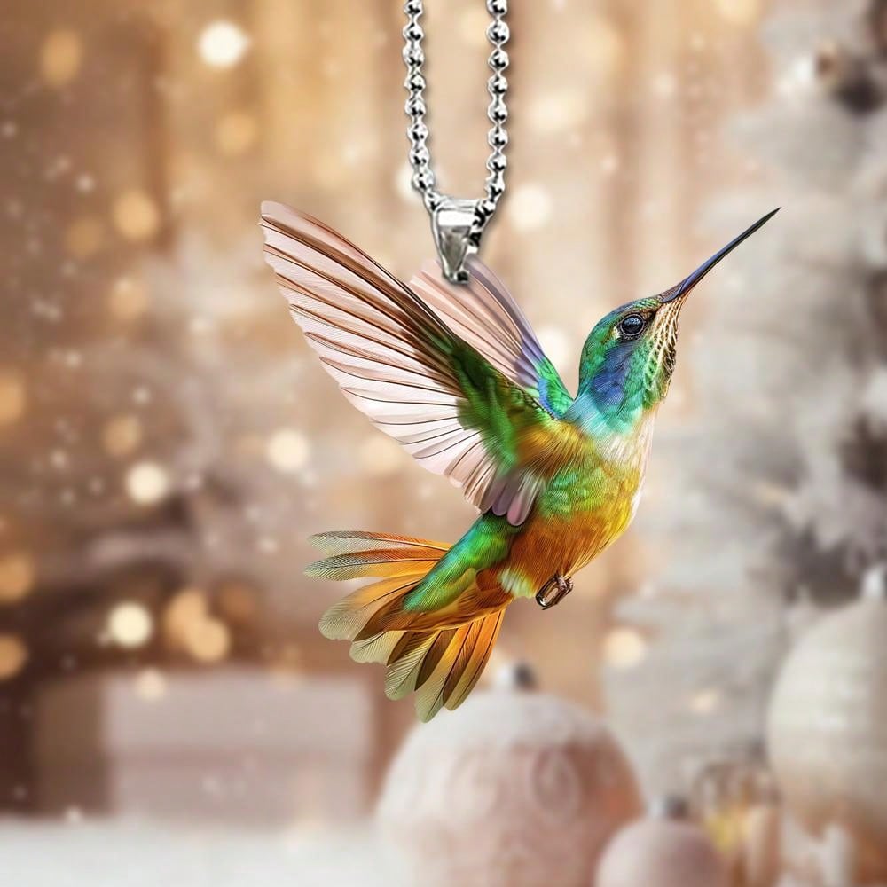 قلادة Colibri للسيارة مقاومة للماء من الأكريليك و مفتاح عصري