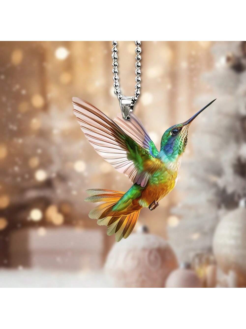 قلادة Colibri للسيارة مقاومة للماء من الأكريليك و مفتاح عصري