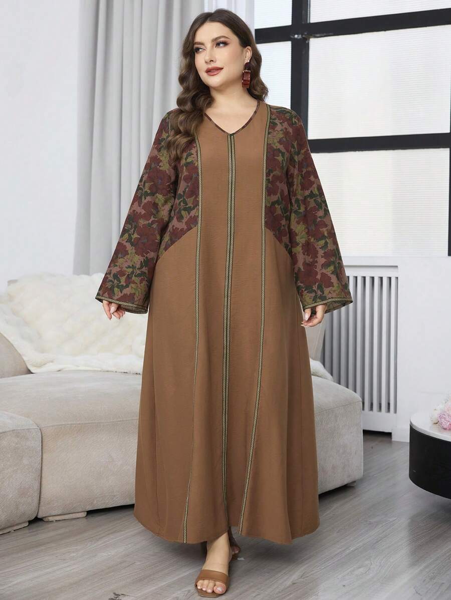 فستان نسائي مقاس كبير