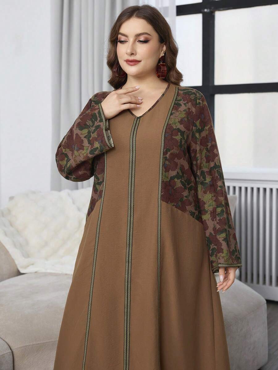 فستان نسائي مقاس كبير