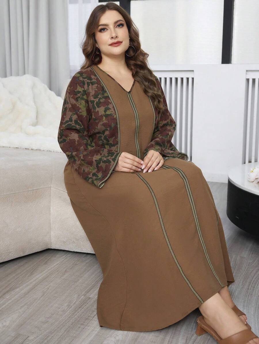 فستان نسائي مقاس كبير