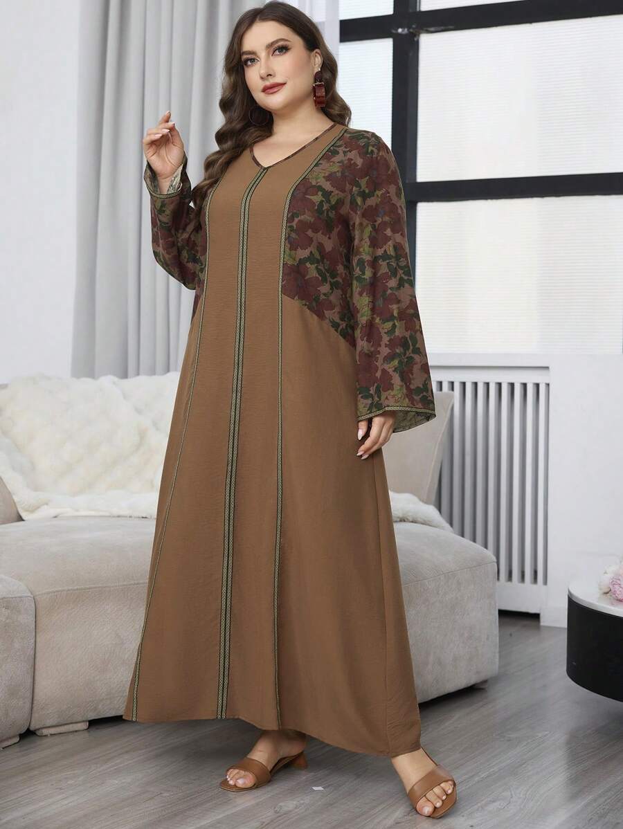 فستان نسائي مقاس كبير