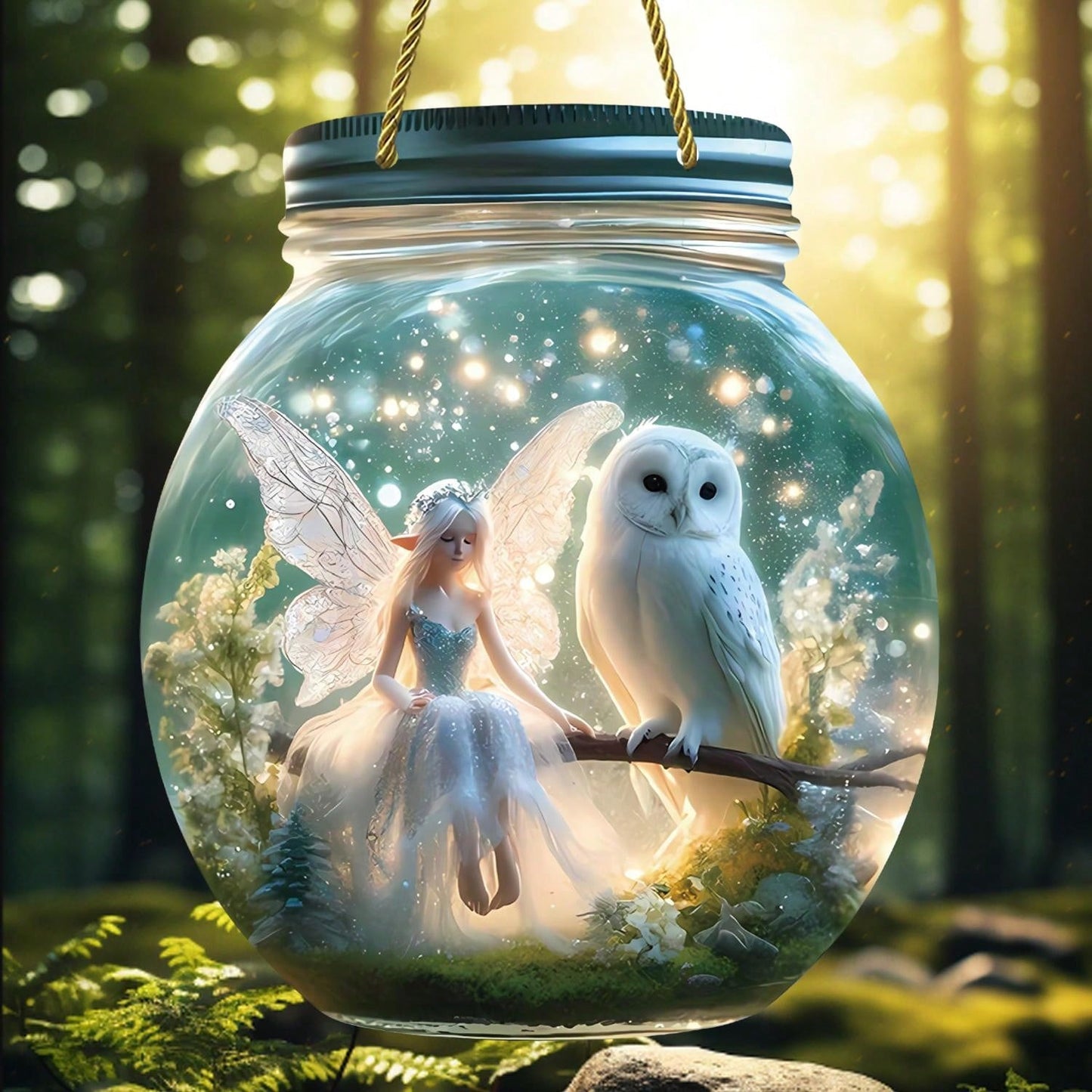 زخرفة مكوكية الجوانب مصنوعة من البلاستيك الشفاف مزخرفة