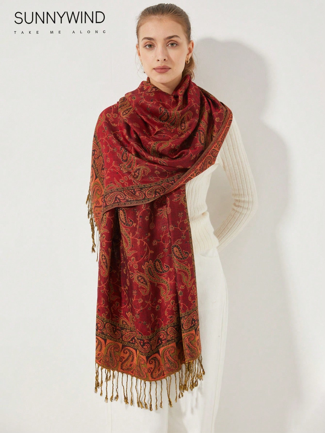 قطعة واحدة من الوشاح الجاكار