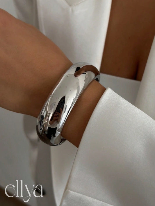 قطعة واحدة سوار معدني