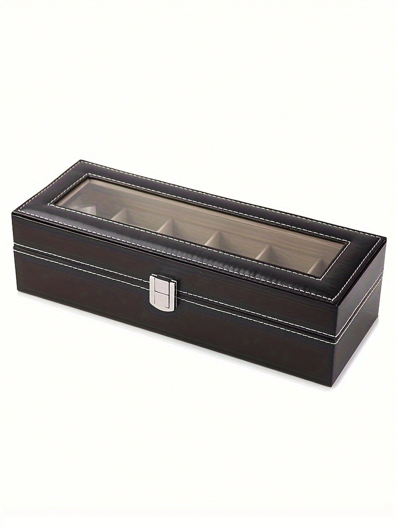 صندوق ساعة من جلد البولي