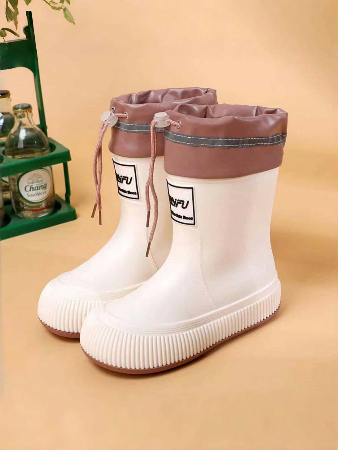 بوت المطر للمرأة والأطفال المتينة التي تناسب الجميع