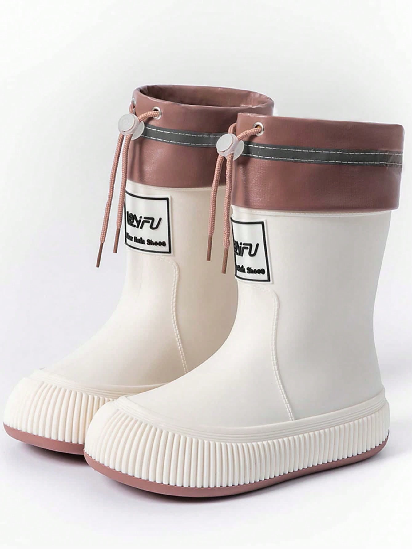 بوت المطر للمرأة والأطفال المتينة التي تناسب الجميع