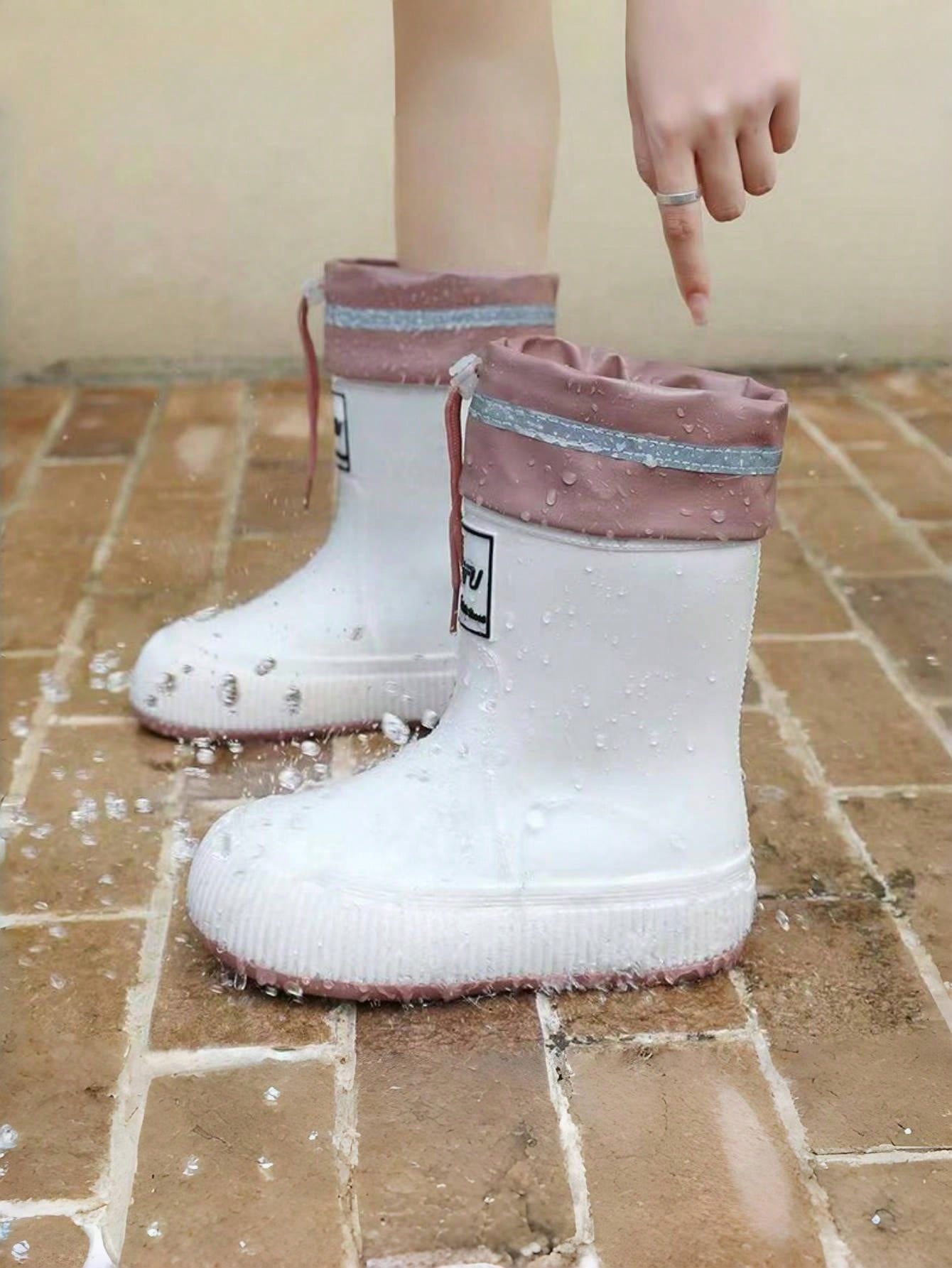 بوت المطر للمرأة والأطفال المتينة التي تناسب الجميع