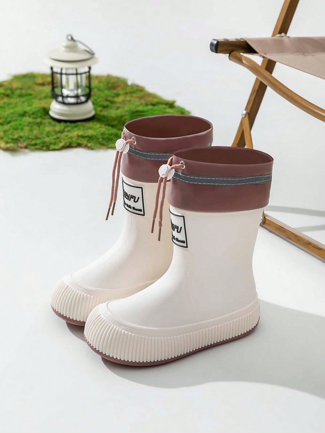 بوت المطر للمرأة والأطفال المتينة التي تناسب الجميع