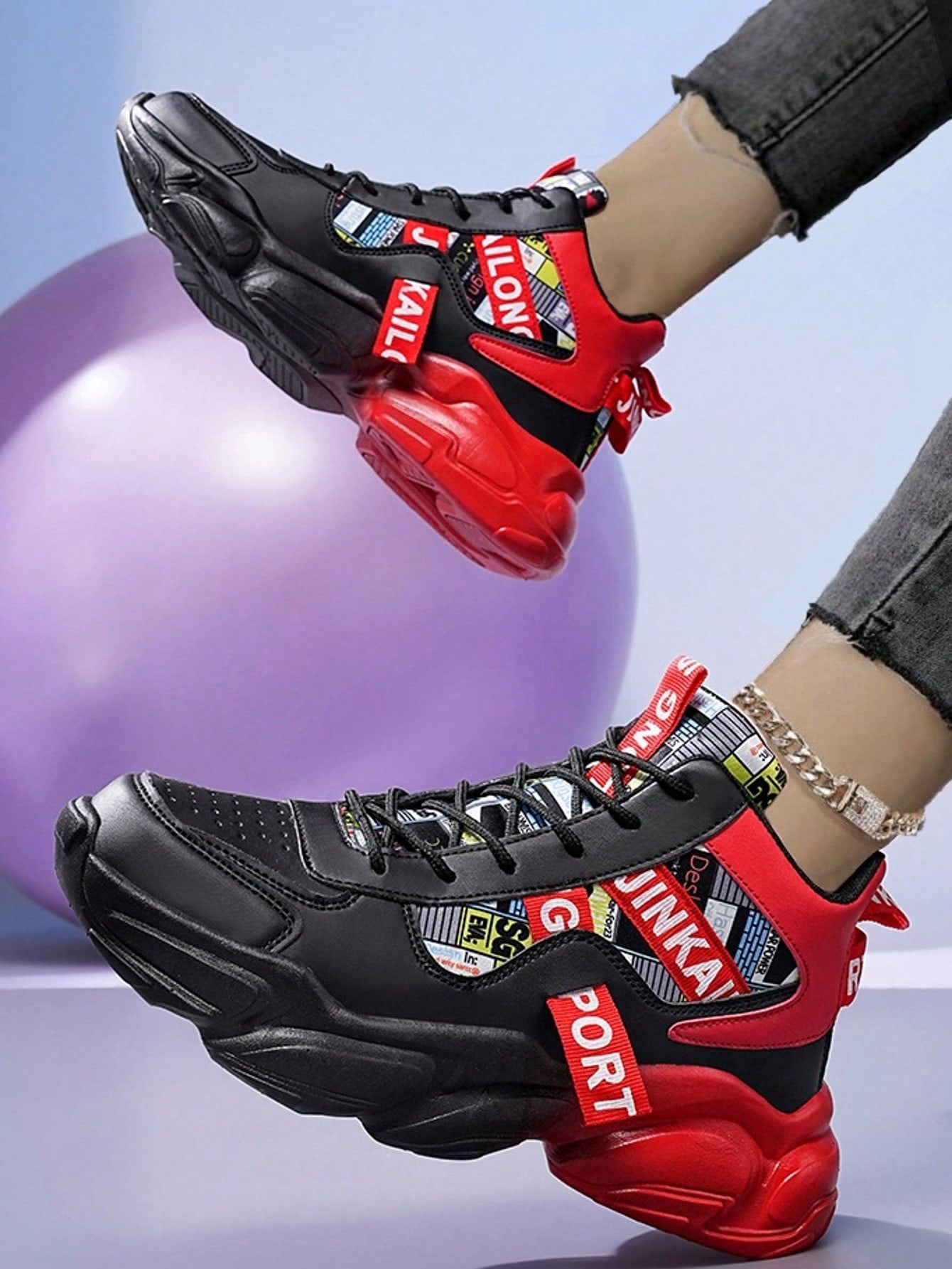 أحذية رياضية كاجوال سوداء