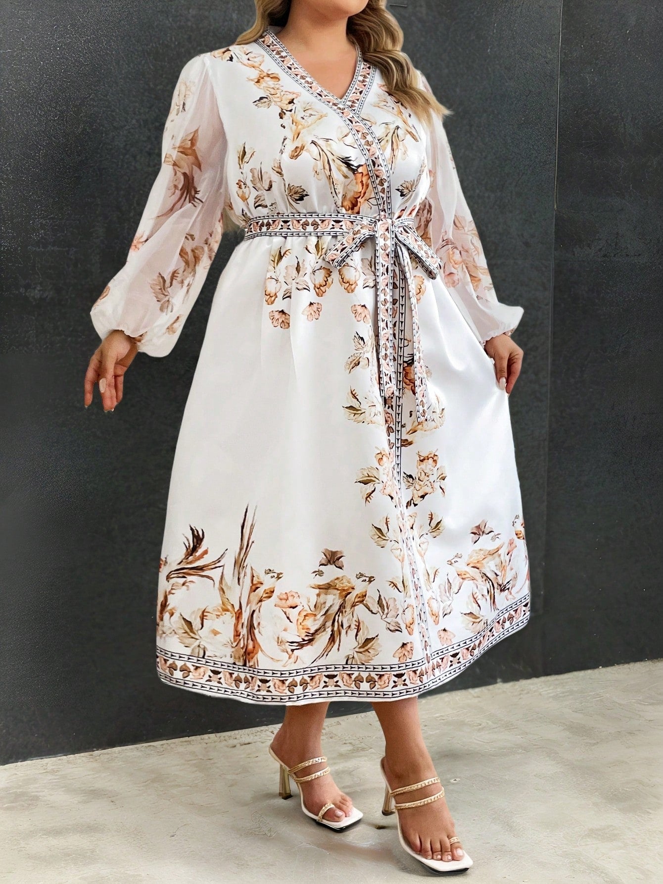 فساتين مقاسات كبيرة