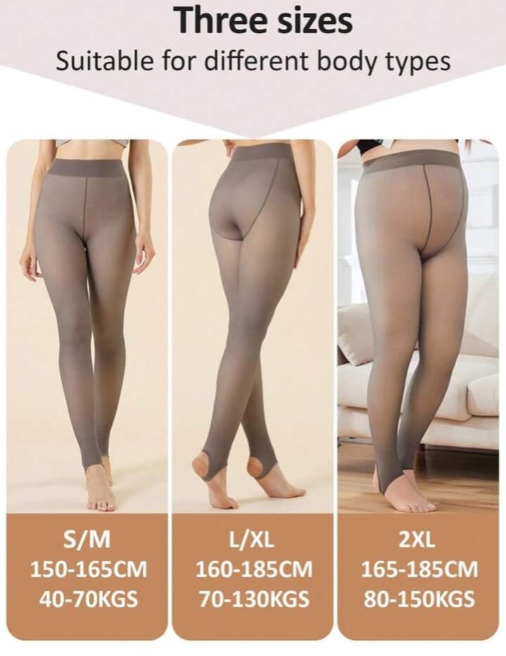 جوارب مبطنة من الفليس مقاس كبير 200 جرام للنساء