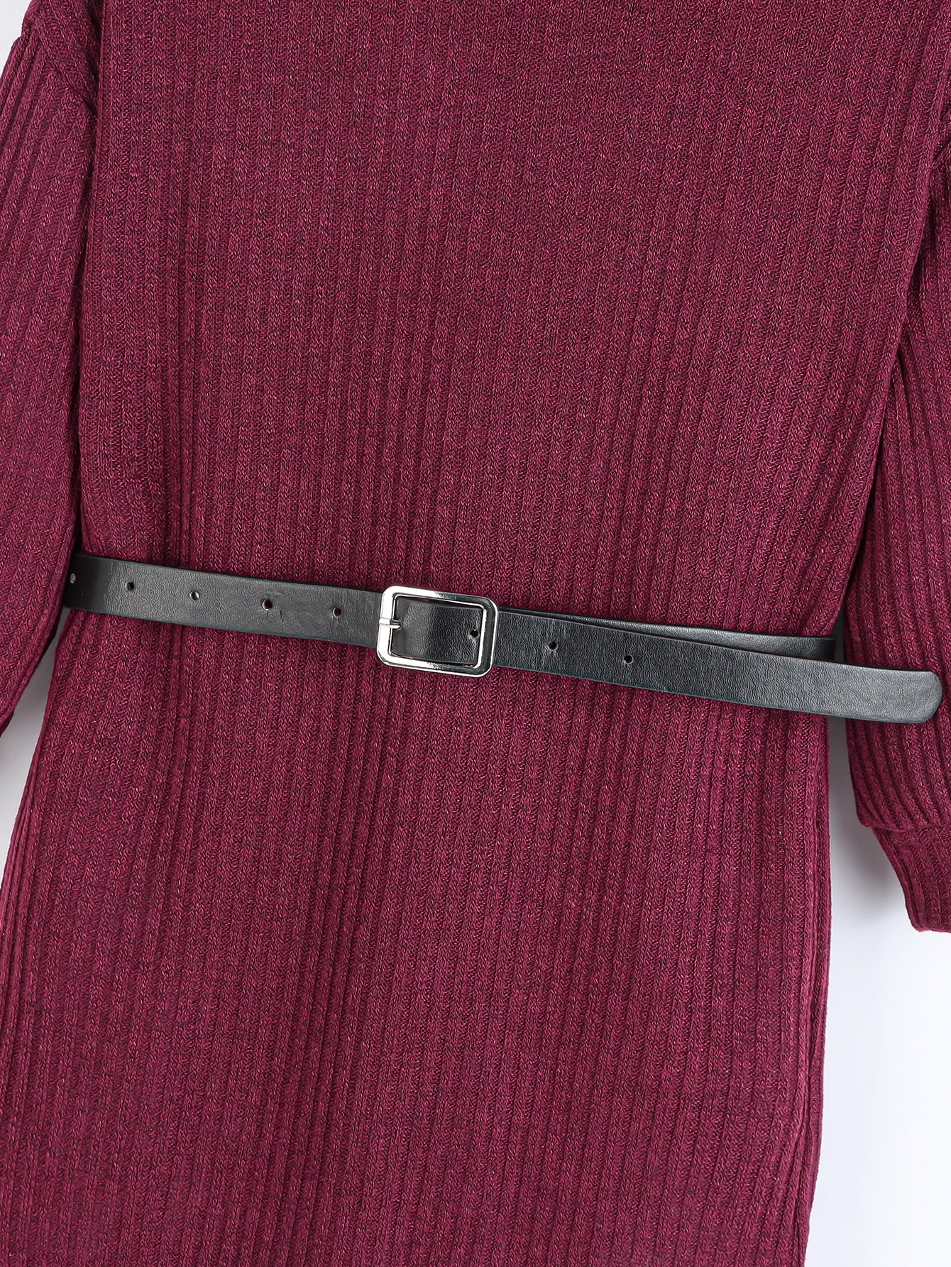 فستان منخفض الكتف بياقة مدورة بدون حزام للبنات الصغار