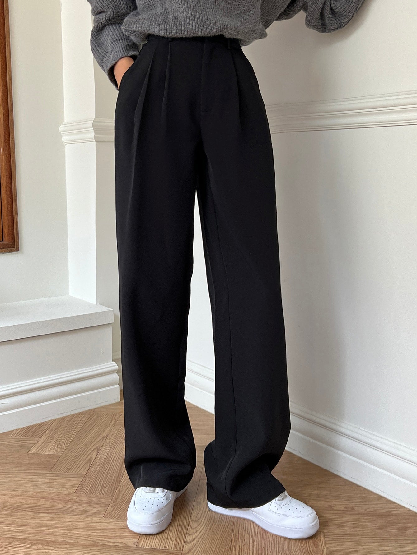 بنطلون بدلة تفاصيل خياطة