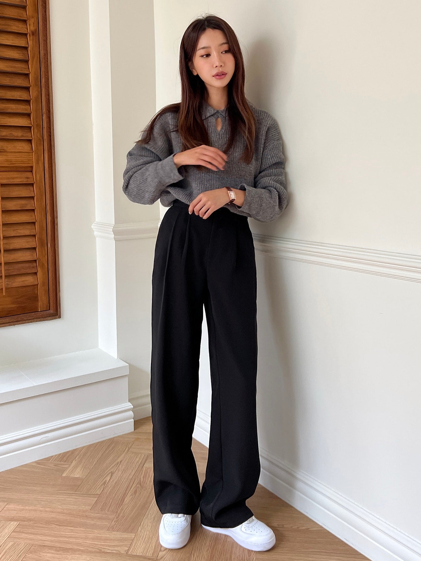 بنطلون بدلة تفاصيل خياطة