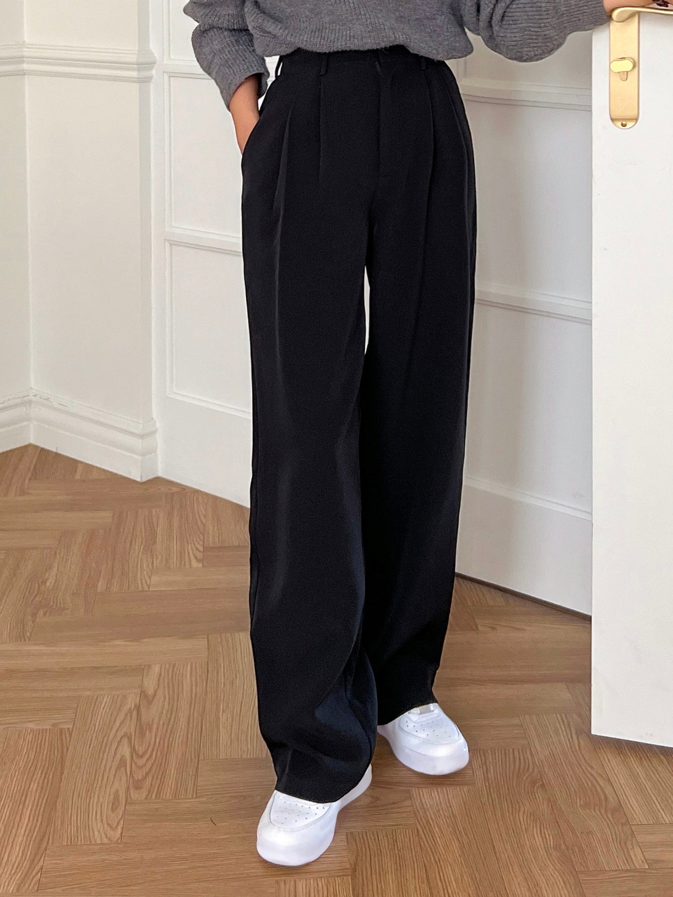 بنطلون بدلة تفاصيل خياطة