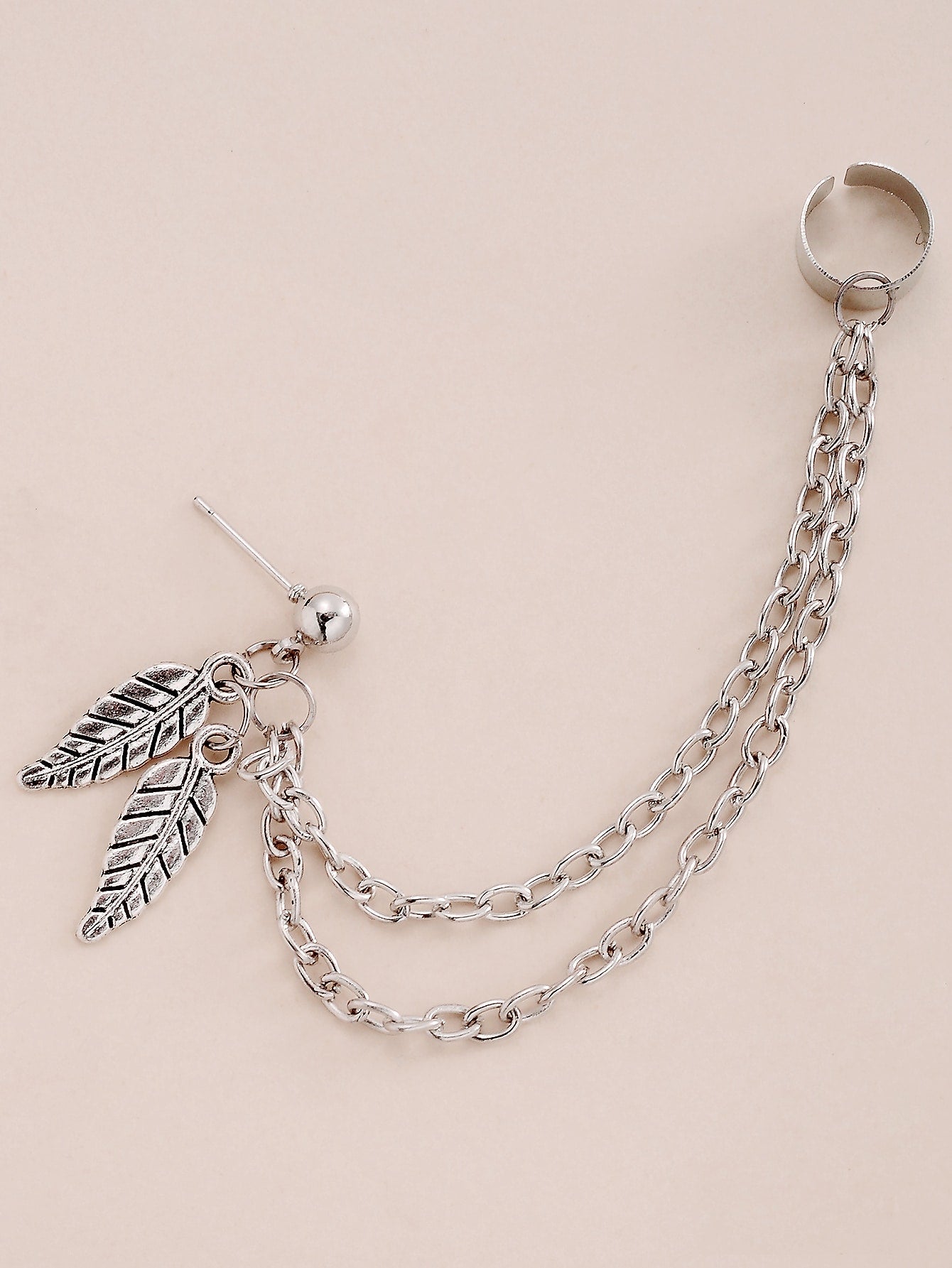 كفة اذن بسلسلة وبتعليقة ورق