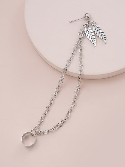 كفة اذن بسلسلة وبتعليقة ورق