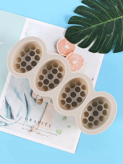 قطعة واحدة 4 اداة تدليك قرص صابون قوالب صنع يدوي شعر شامبو قالب ثلج الى شعر