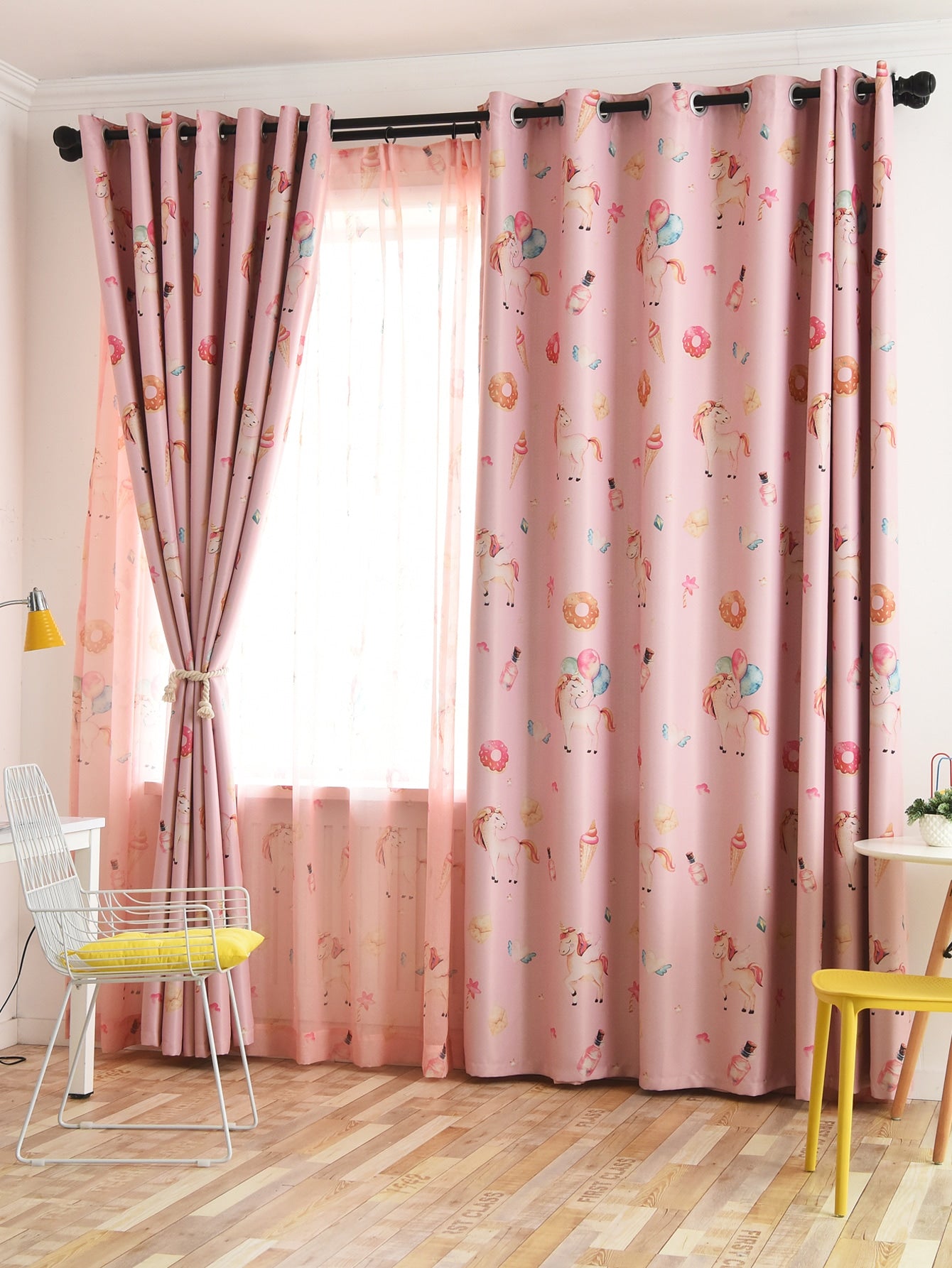 ستارة لوحة واحدة للأطفال بطباعة وحيد القرن