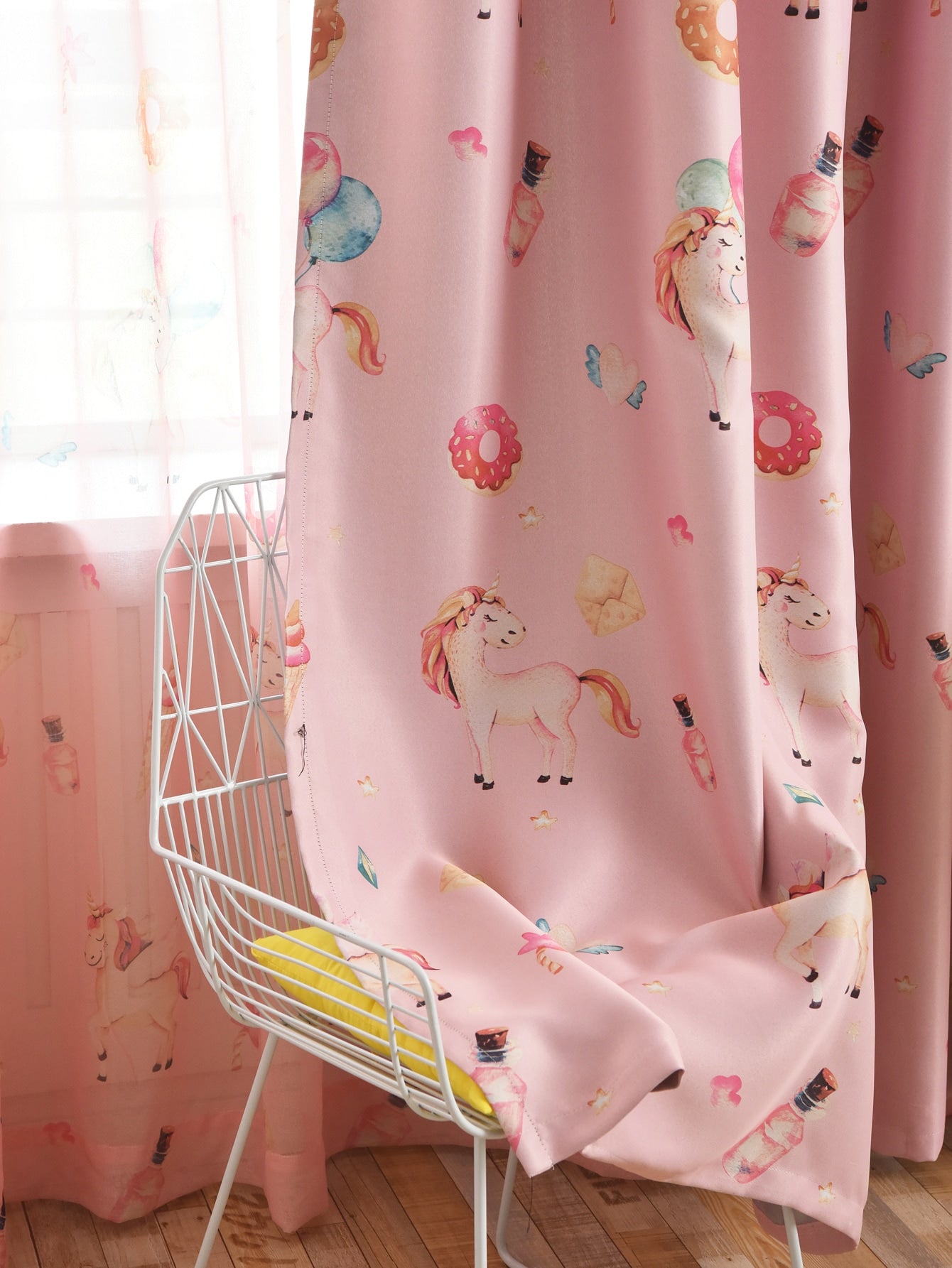 ستارة لوحة واحدة للأطفال بطباعة وحيد القرن