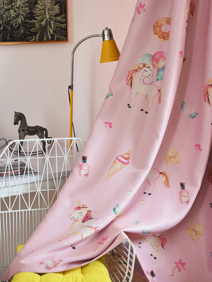 ستارة لوحة واحدة للأطفال بطباعة وحيد القرن