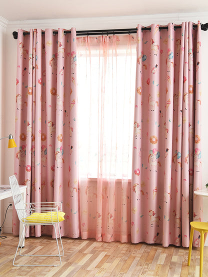 ستارة لوحة واحدة للأطفال بطباعة وحيد القرن