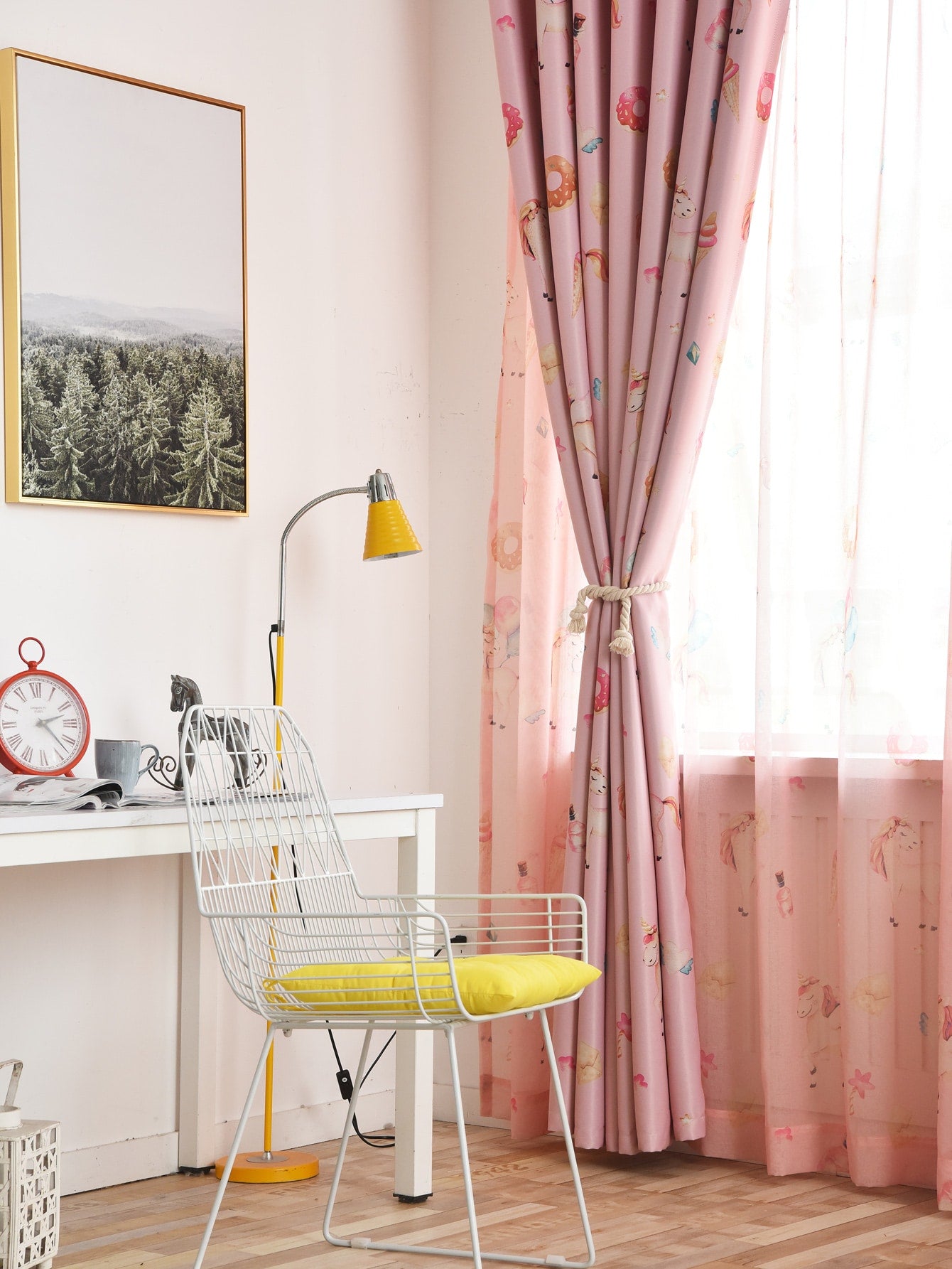 ستارة لوحة واحدة للأطفال بطباعة وحيد القرن