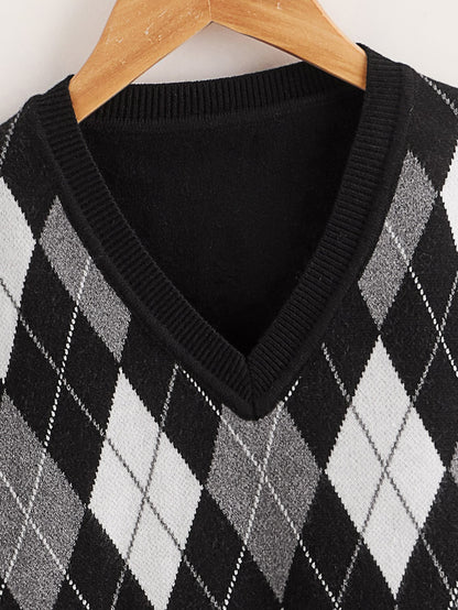 سترة صوفية بلا أكمام بنمط الأرجيل لفتاة المراهقة