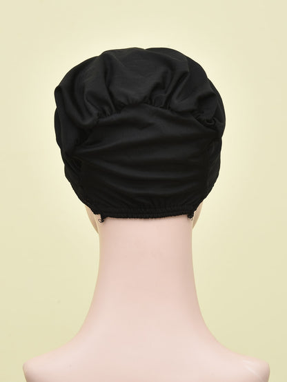 قبعة ربطة دانتيل بونيه للشعر تربان