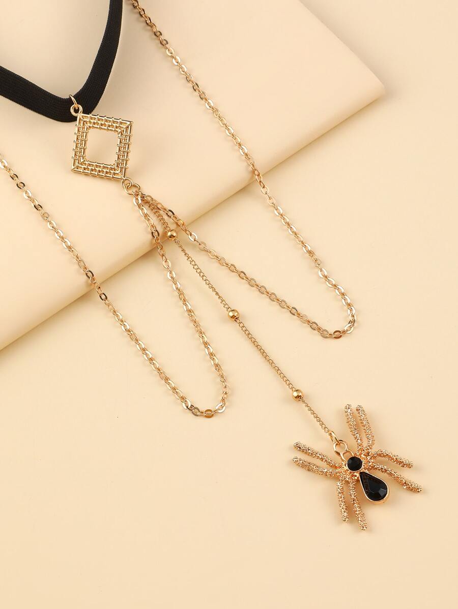 عنكبوت حلية سلسلة