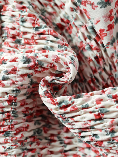 بلايز للبنات الصغار بطباعة زهر