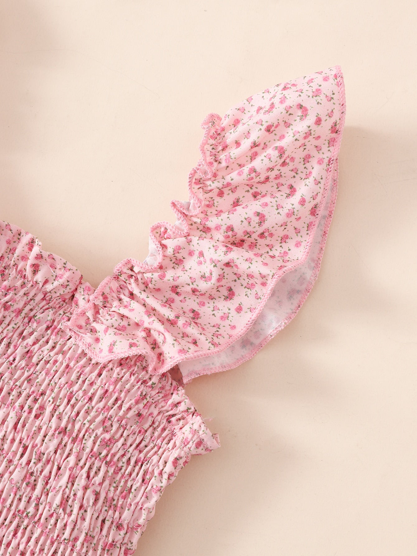 بنات زهر ديزي صدرية كامي مكشكش مع حزام تنورة ملفوفة