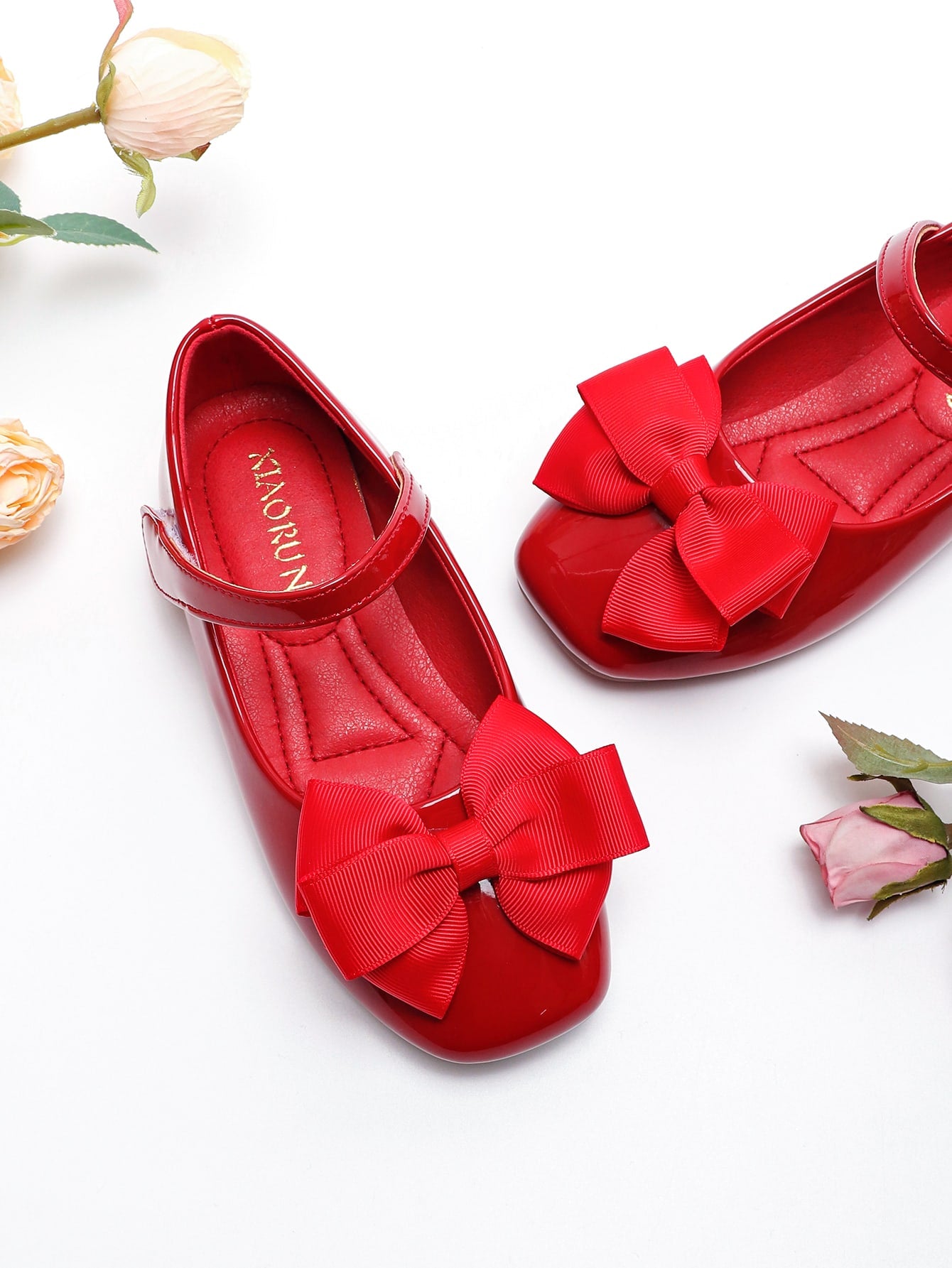 بنات أحذية ماري جين مزخرف بقوس