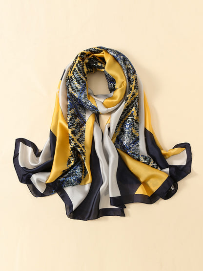 قطعة وشاح طباعة الحصان شال المرأة