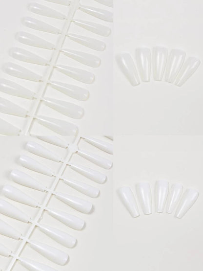 اظافر وهمية ملون مختلط 96 قطعة