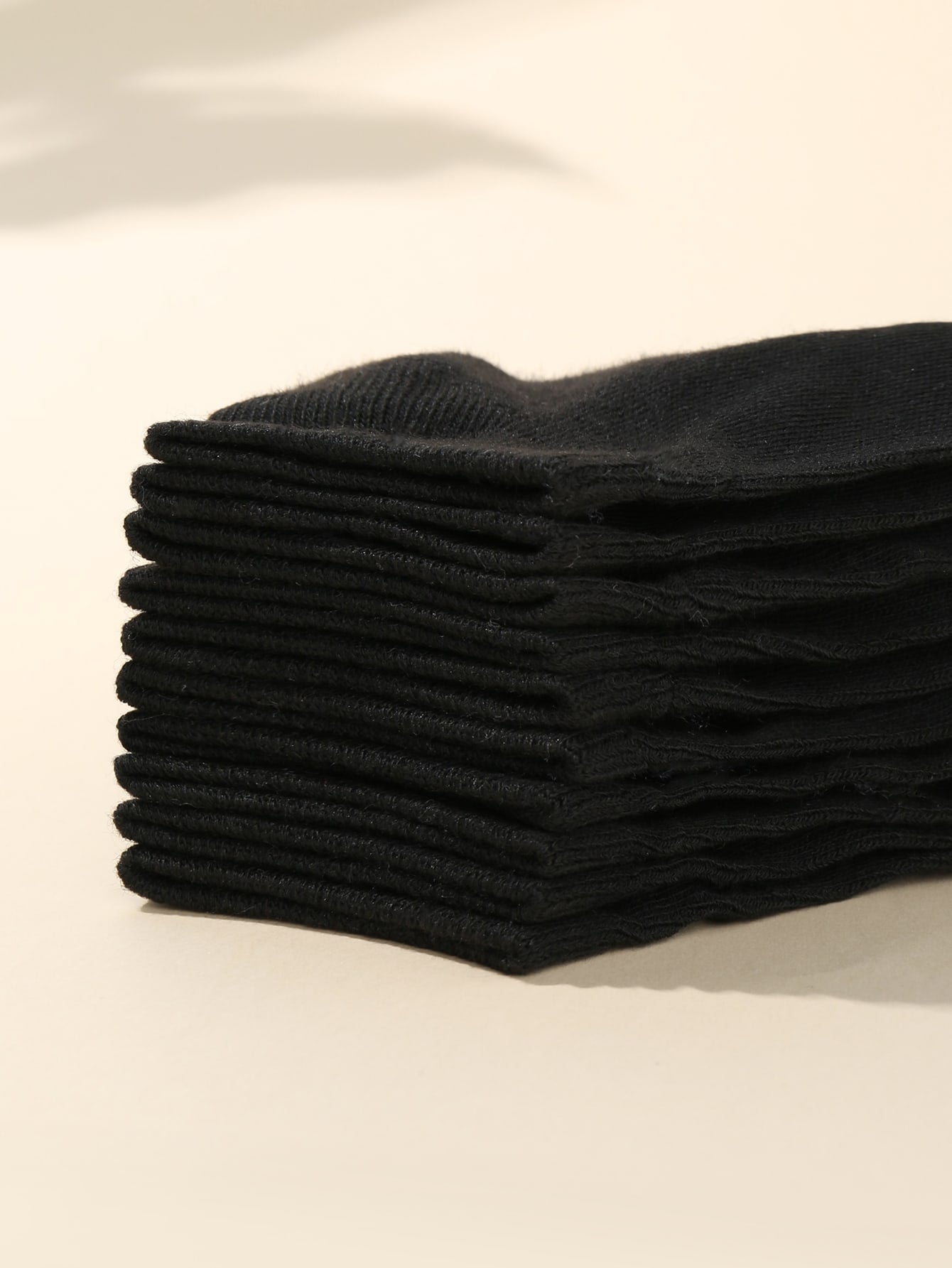 جوارب كاحل موحدة اللون 10 أزواج للاطفال الصغار