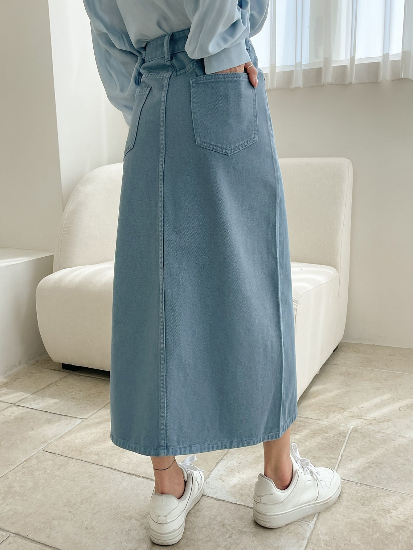 تنانير دينيم نسائية