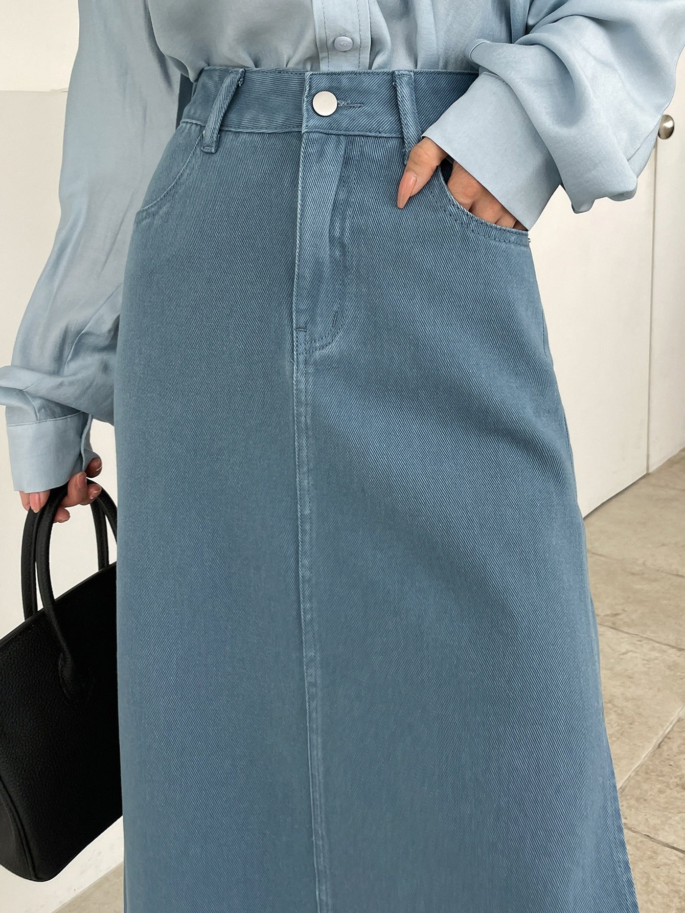 تنانير دينيم نسائية