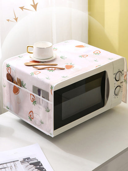 غطاء فرن ميكروويف بنمط الفاكهة قطعة واحدة