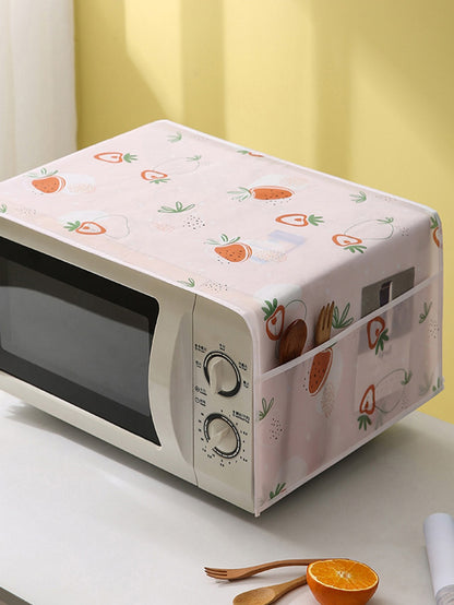 غطاء فرن ميكروويف بنمط الفاكهة قطعة واحدة