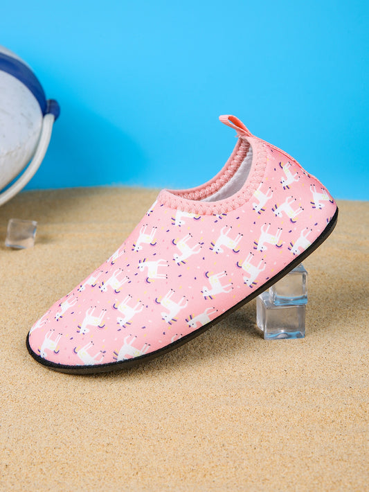 جوارب مائي طباعة وحيد القرن بنات