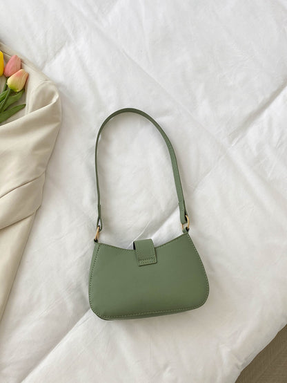 تمساح مطبوعة الحد الأدنى تمساح صغير منقوش حقيبة تغلق بالضغط/