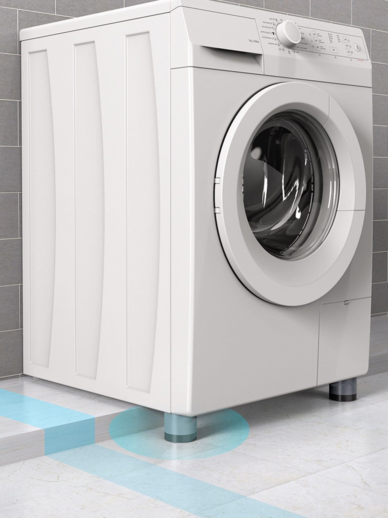 قدم مغسلة بلونين 4 قطع