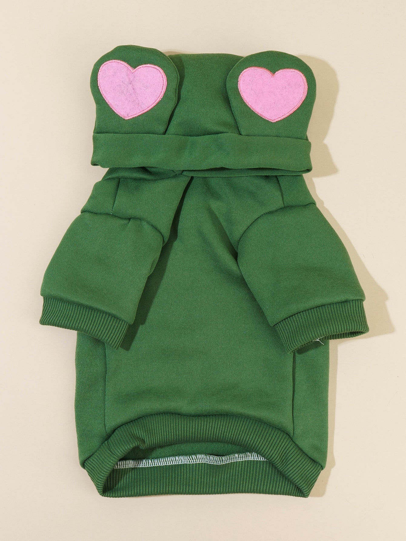 جاكيت الحيوانات الأليفة بطبعة القلب قطعة واحدة لعيد الحب