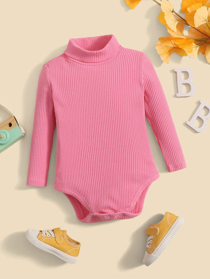 بوديسوت أطفال رضع بدون أكمام من ريب الحياكة بعنق عالٍ