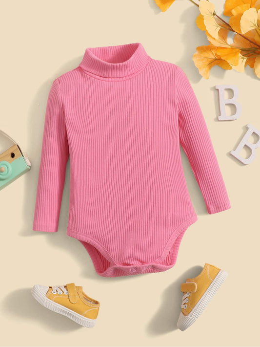 بوديسوت أطفال رضع بدون أكمام من ريب الحياكة بعنق عالٍ