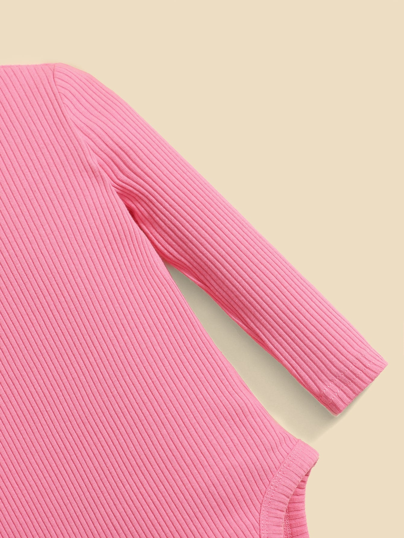 بوديسوت أطفال رضع بدون أكمام من ريب الحياكة بعنق عالٍ