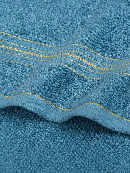 منشفة قطنية صلبة باللون الأحادي